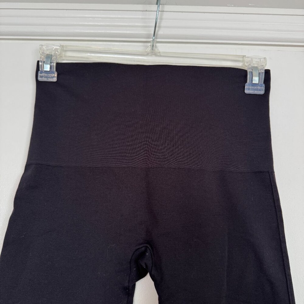 Spanx Women's Look At Me Now Seamless Leggings Black Plus Size 1X - Picture 3 of 7
